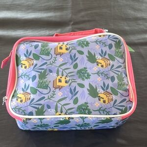 Thermos Minecraft Lunch Bag with Pink and Green Accents